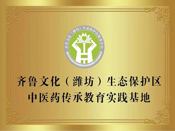 齐鲁文化（潍坊）生态保护区中医药传承教育实践基地